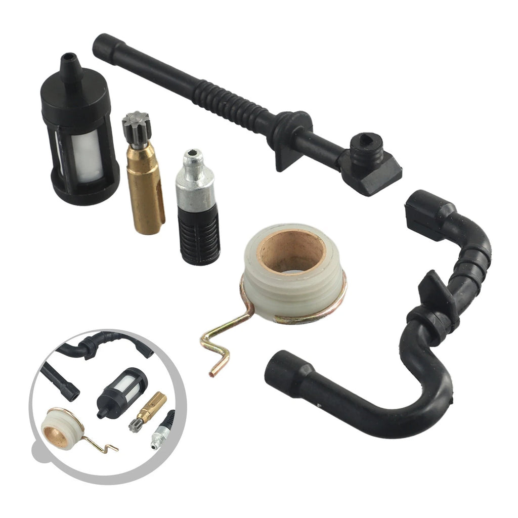 Oil Fuel Filter Pump Set for MS170 MS180 MS210 (018 021 023 025)