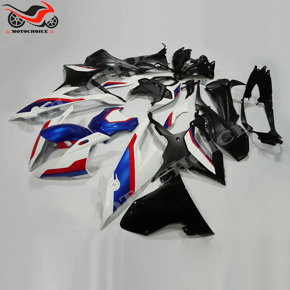 Fairing Kit for BMW S1000RR (2020–2022) - White, Blue, Red, ABS Bodywork