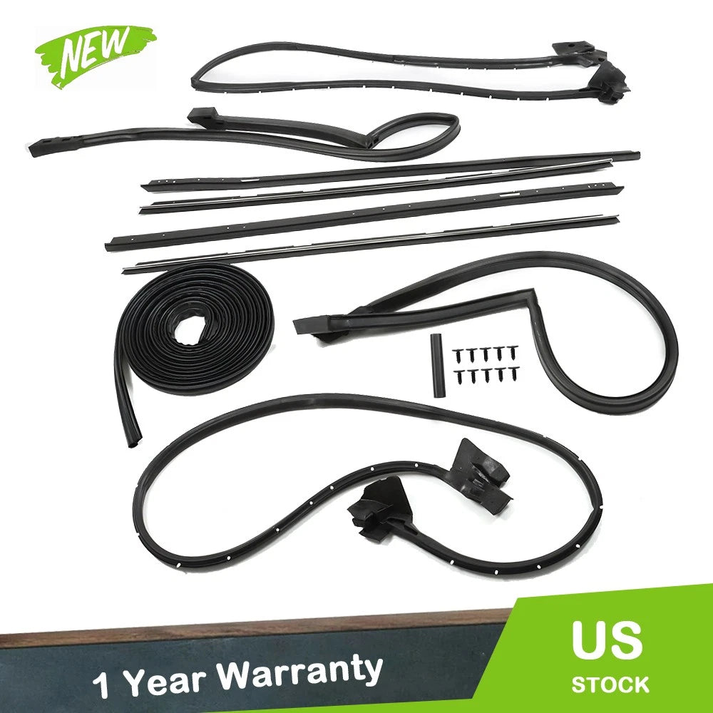 9-Piece Weatherstripping Kit for Chevrolet Monte Carlo SS (1981–1988) 128555
