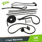 9-Piece Weatherstripping Kit for Chevrolet Monte Carlo SS (1981–1988) 128555