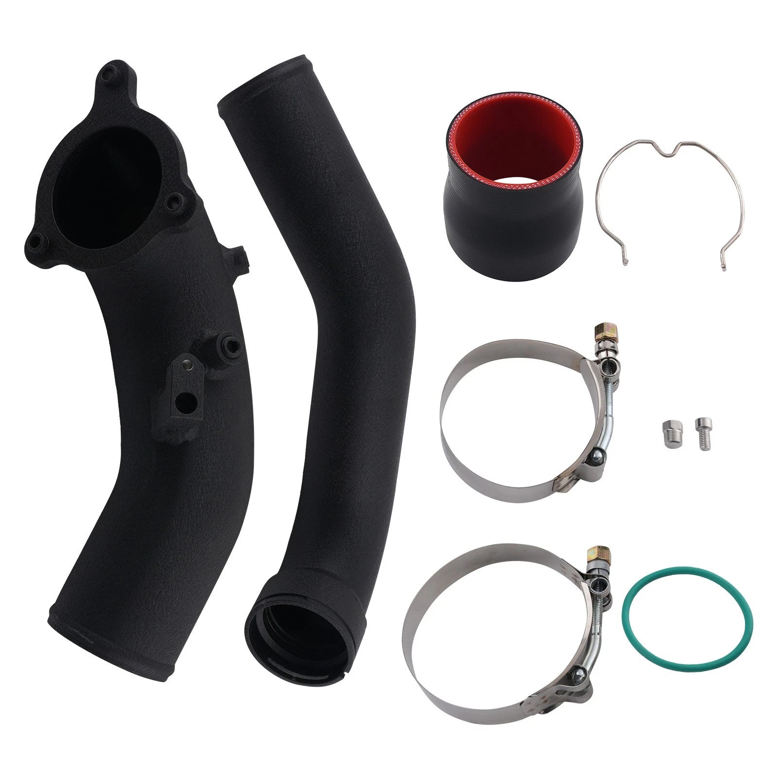3" Turbo Pipe Kit for BMW 340i F30 F31 F34 GT B58 3.0L 2014-2018 Black