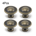 Set of 4 Antique Drawer Cabinet Pull Knobs for Furniture Hardware