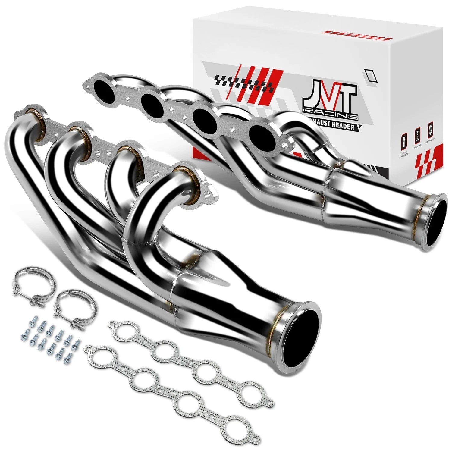 Exhaust Manifold Headers for Chevy Small Block LS1 LS2 LS3 LS4 LS6 LSX V8 (1997–2014)