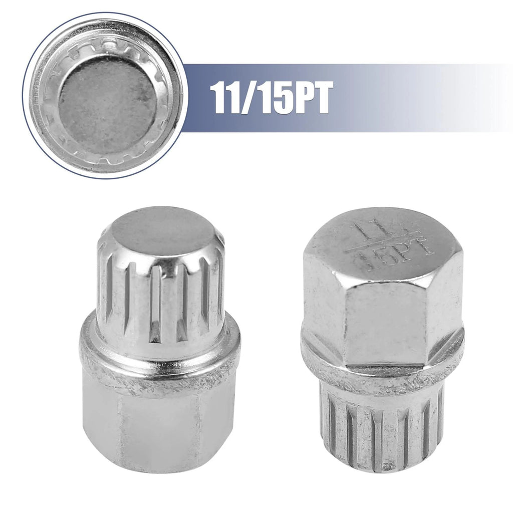 11/15PT Solid Auto Anti Theft Wheel Lock Lug Nut Screw Removal Key for BMW (2015–2023)
