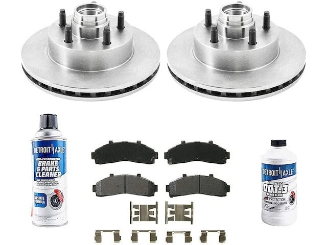Front Brake Pad and Rotor Kit for Mazda B4000 (1998–2000) YK351FJ