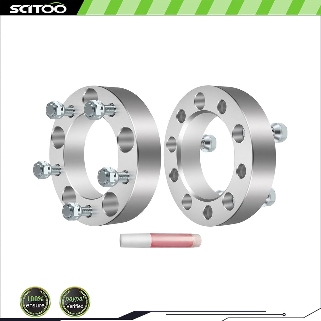 2X 1.5" Wheel Spacers 5x5.5 1/2" Studs for Jeep CJ5 CJ6 CJ7 Ford F-150 Bronco (1976–1986)