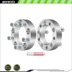 2X 1.5" Wheel Spacers 5x5.5 1/2" Studs for Jeep CJ5 CJ6 CJ7 Ford F-150 Bronco (1976–1986)