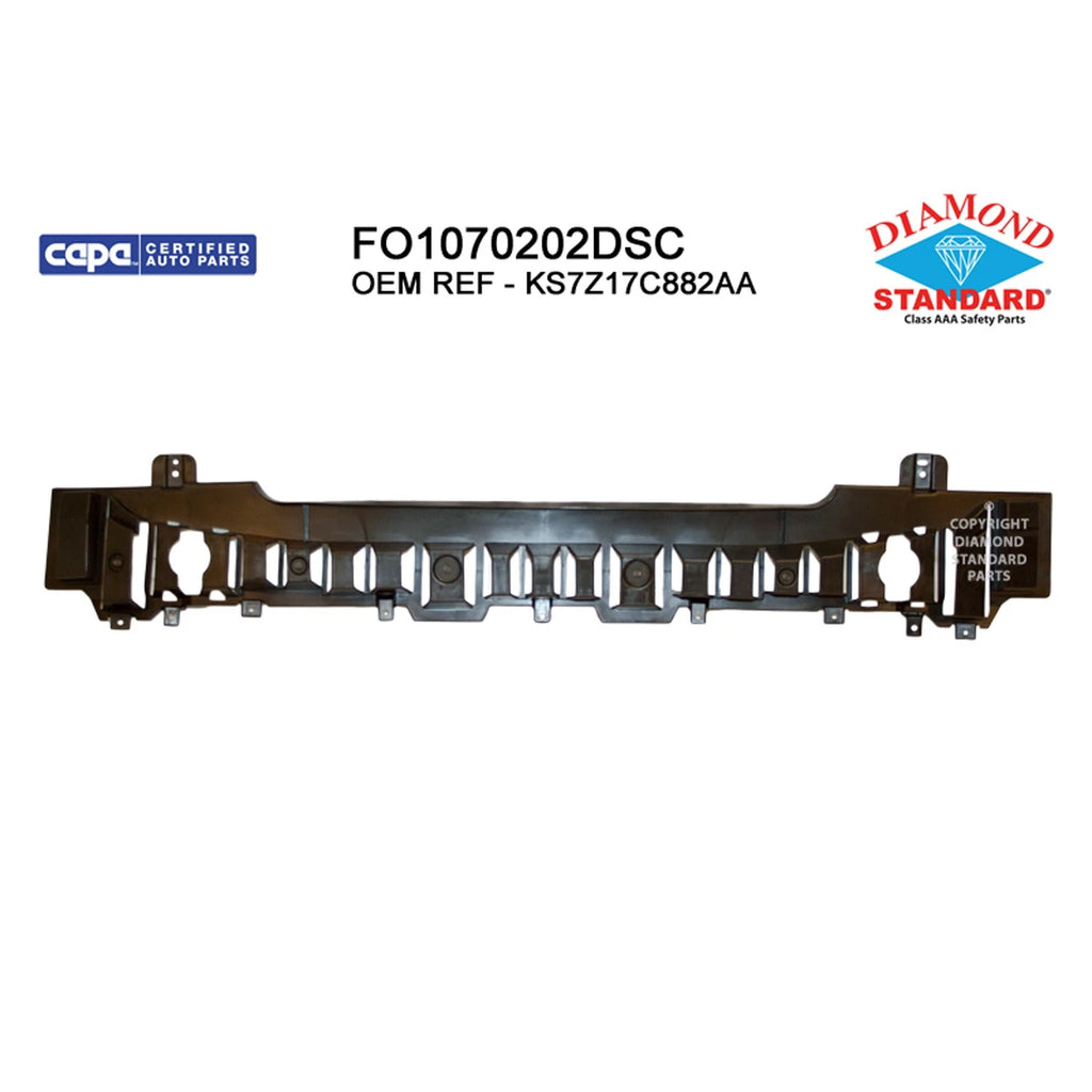 Replacement Polypropylene Front Bumper Impact Absorber for See Compatibility Chart