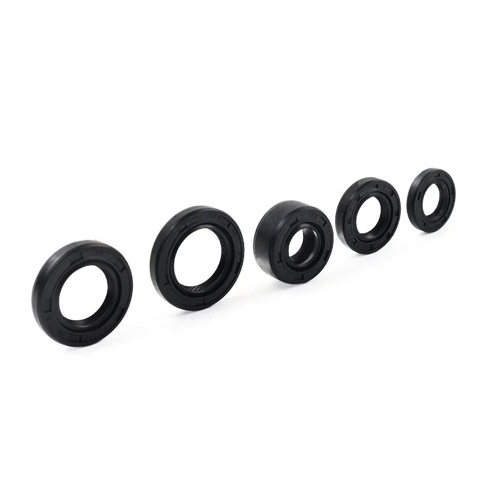 5Pcs Engine Oil Seal Kit for Honda TRX70 TRX90 ATC70 C70 CL70 CRF50 Z50