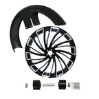 26" Front Wheel Rim Dual Hub & Fender for Harley Touring (2008–2025)