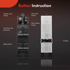 Front Left Power Window Switch for Nissan Frontier Xterra (2008-2021)