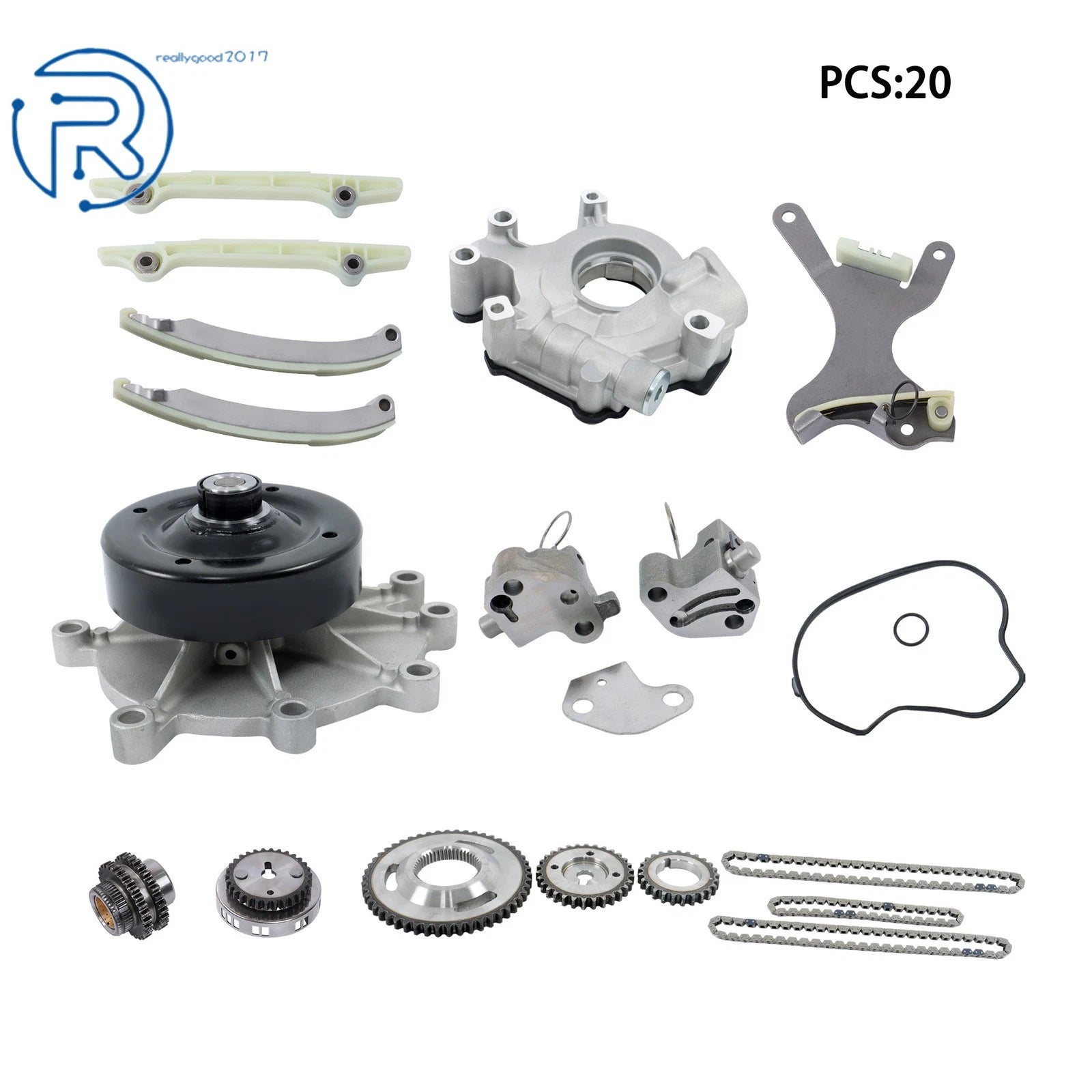Timing Chain Kit with Water & Oil Pump for Dodge Dakota Grand Cherokee (2005–2006)
