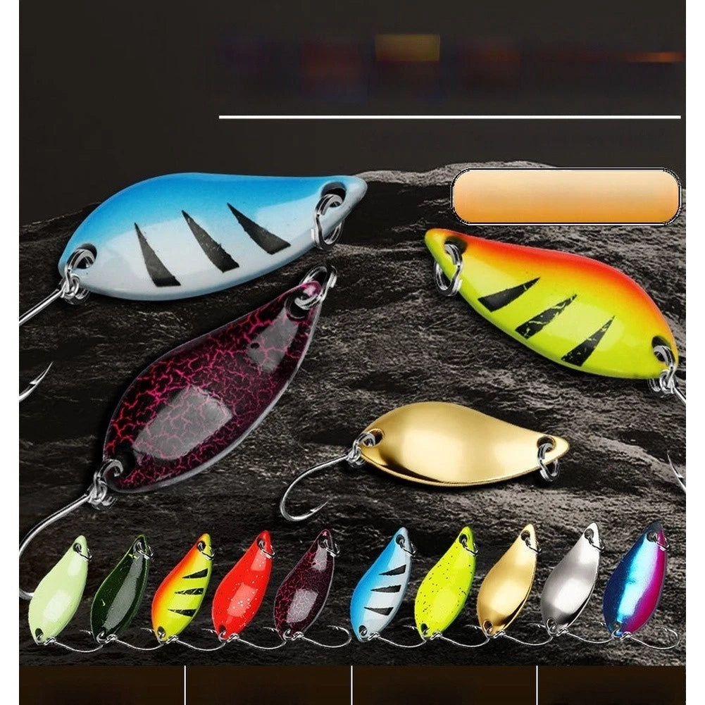 Fishing Lure Spinner Bait for Trout Bass Perch Whitefish (Metal)