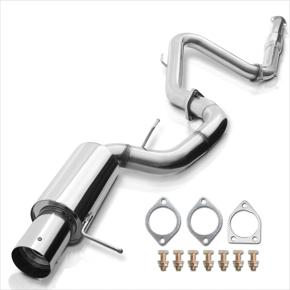 Catback Exhaust System for Mitsubishi Eclipse GT 2000–2005 (3.0 V6, 4" Tip)