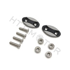 Mirror Block Off Plates for BMW S1000RR (2013–2018) Gray