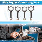 Set of 4 Engine Connecting Rods for Hyundai Veloster (2013–2021) No. 235102B700
