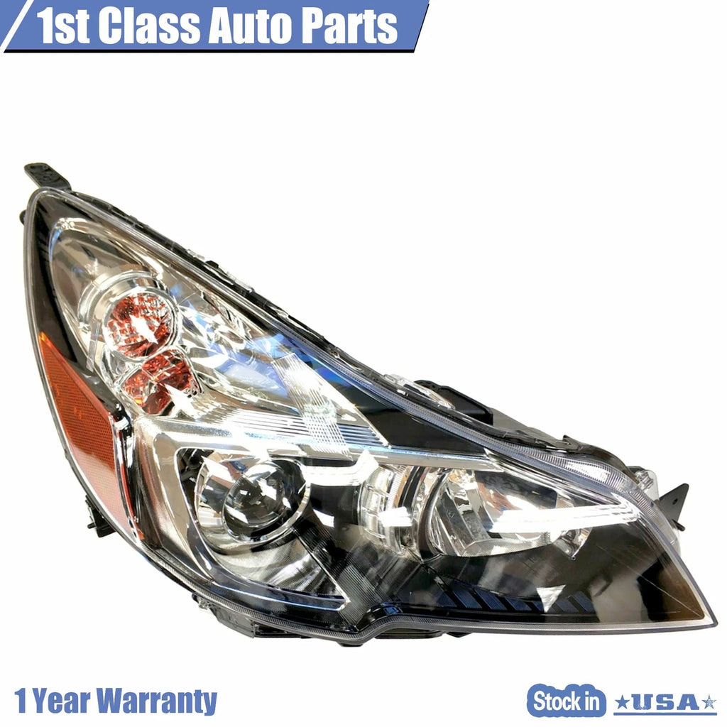 LH & RH Halogen Headlight Pair for Subaru Legacy Outback (2013-2014)