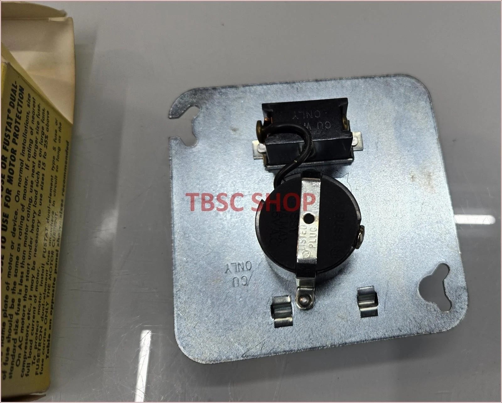 Bussman SSY Fusetron Box Cover for