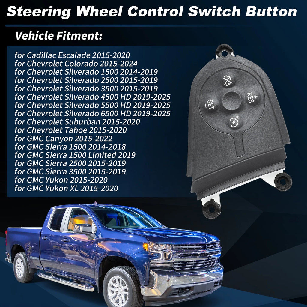 Cruise Control Switch 23262285 for Cadillac Escalade (2015–2020)