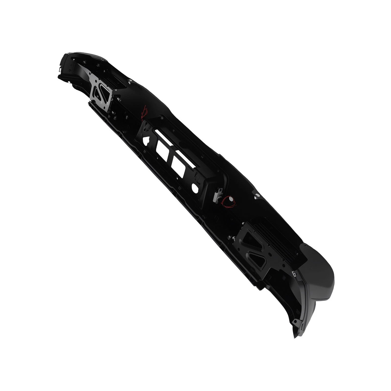 Black Rear Bumper for Silverado Sierra 2500 3500 HD (2015-2019)