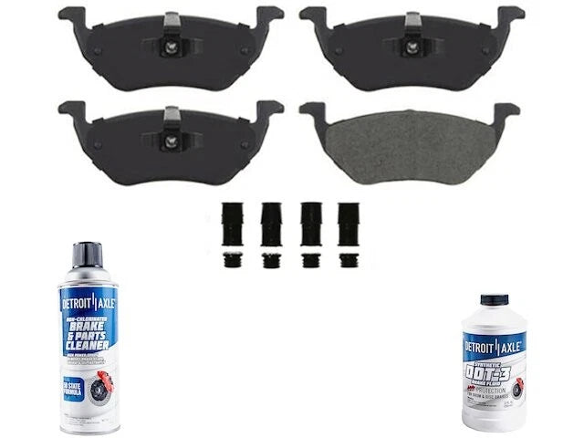 Set of 4 Rear Brake Pads for Mazda Tribute (2005–2006, 2008) QG514ZS