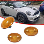 Amber Lens Fender Side Marker Lights for Mini Cooper (2007–2015)