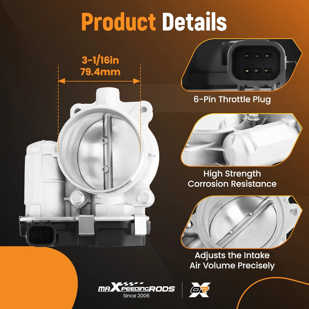 Throttle Body for Chevy Impala Malibu Pontiac G6 Saturn Aura (2006–2010)
