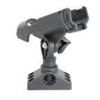 Adjustable Side Rail Mount Fishing Rod Holder for Kayak Boat (No Year)