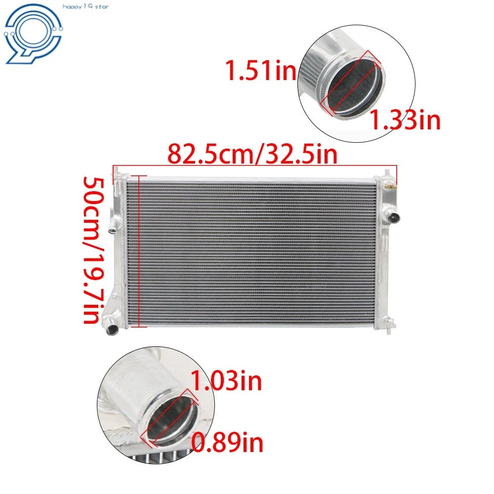 3 Row Radiator for Ford Explorer 2011-2019, Lincoln MKT 2010-2018