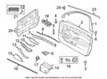 Genuine OEM Front Driver Left Door Window Switch 61319241953 for BMW (2000–2006)
