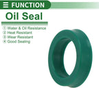 Set of 5 Oil Seal Rotary Shaft Seal TPU 22.4x32.4x8mm High Pressure