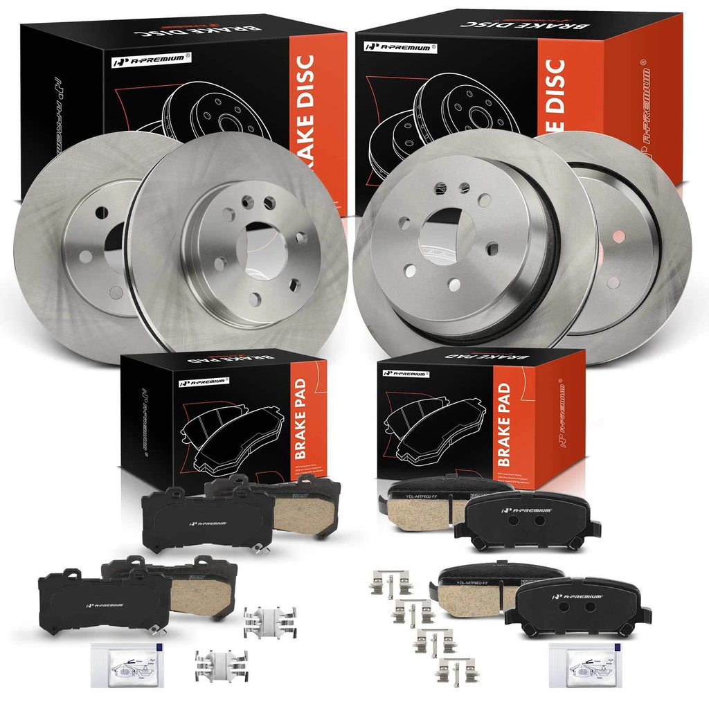 Disc Brake Rotor & Ceramic Pad Set for Chevrolet Colorado (2015–2022)