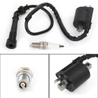 Ignition Coil Spark Plug for Yamaha Raptor 660R Grizzly 660 (2001–2006)