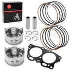 Piston Kit & Ring & Gasket for EZGO Golf Cart Robin 350cc EH35C (1996–2008)