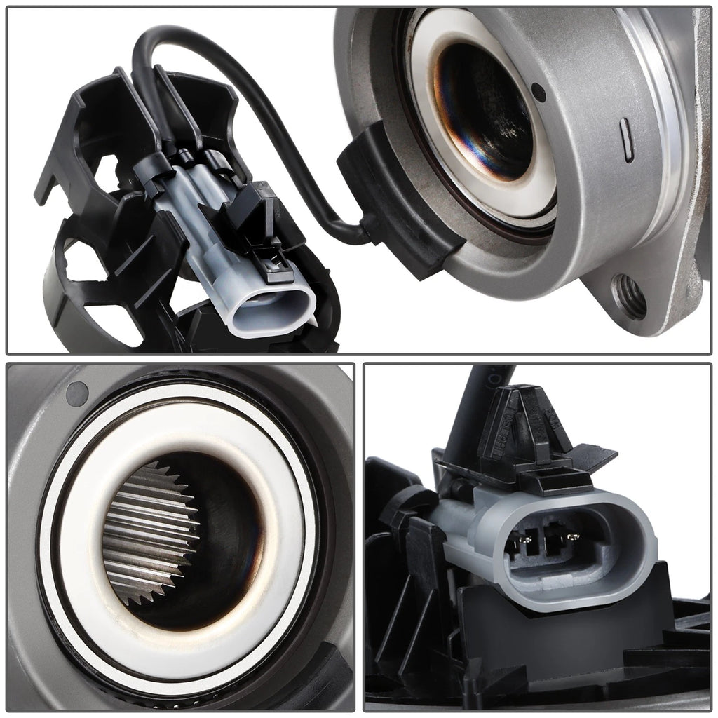 Set of 2 Wheel Bearings & Hubs for Chevrolet Cobalt/G5/Pursuit (2003–2010)
