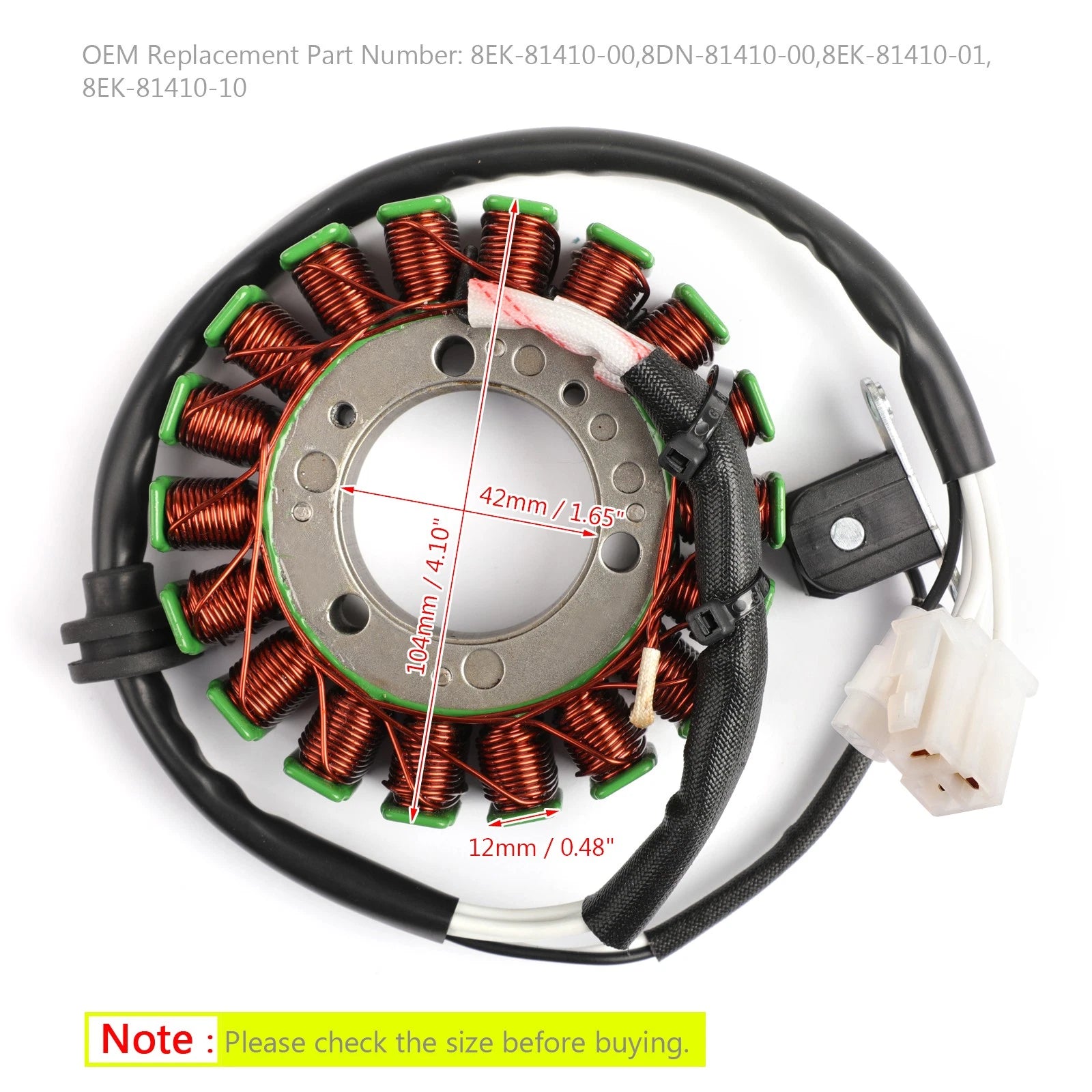 Stator for Yamaha SX 700/SRX700/Venture 700 (2000–2006) Magneto