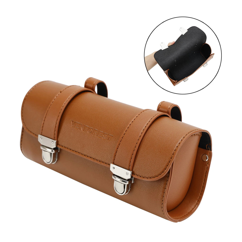 Front Bag Saddlebag Tool Bag for Motorcycle (Universal Fit)