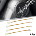 Set of 4 Car Speaker Connector Wire Harness Adapter for Jeep Dodge