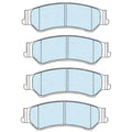 GCT Rear Disc Pad Set for Ford Falcon Fairlane Fairmont (2005 - 2014)