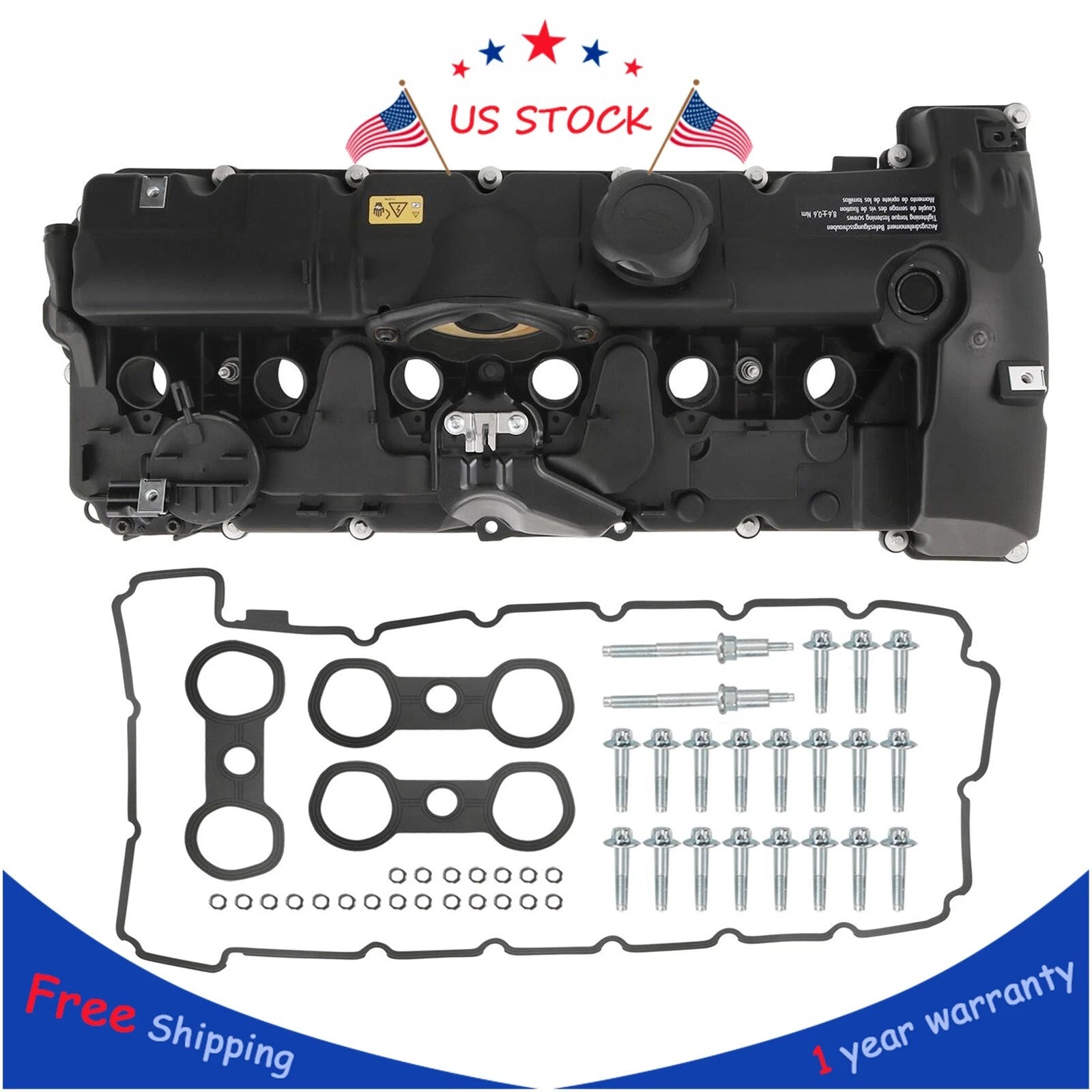 Valve Cover & Gasket Bolts for BMW 128/323/328/528/X3/X5 (2006–2013)