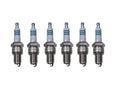 Set of 6 Iridium Power Spark Plugs 044 for Chevy GMC Nissan Porsche Subaru