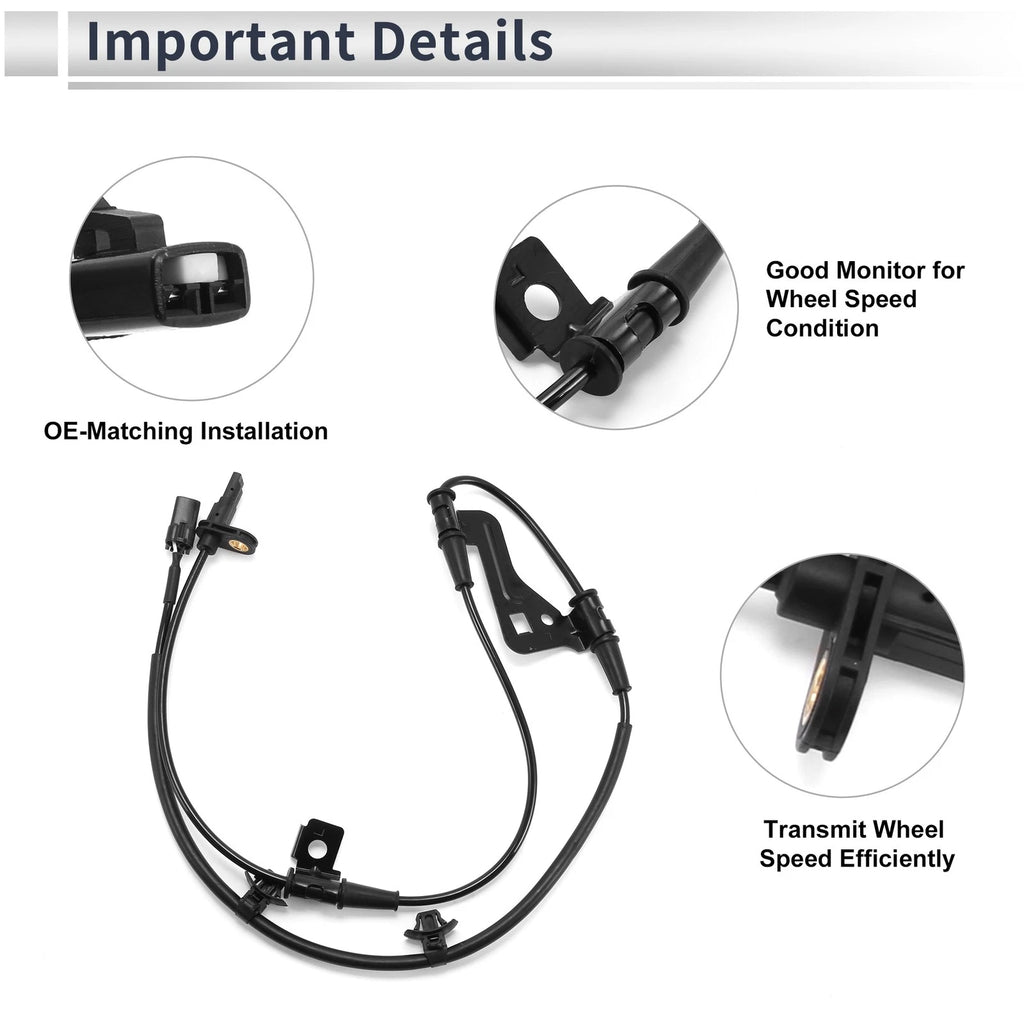 ABS Wheel Speed Sensor No. 59810F2300 for Hyundai Elantra (2017–2020)