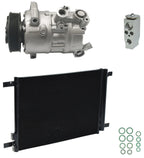AC Compressor Kit With Condenser Replacement for Audi S3 2.0L (2017–2019)