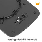 Heated Mirror Glass with Backing Plate for BMW 745i (2002–2005)