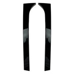 Rear Black Window Spoiler Trim Covers for Skoda Superb (2008-2015)