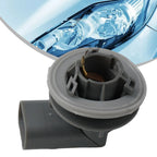 1x Rear Bumper StopLight Lamp/Light Bulb Plastic Holder Gray