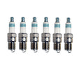 Set of 6 Iridium Power Spark Plugs for Ford Mazda Chevy Pontiac (L6 V6)