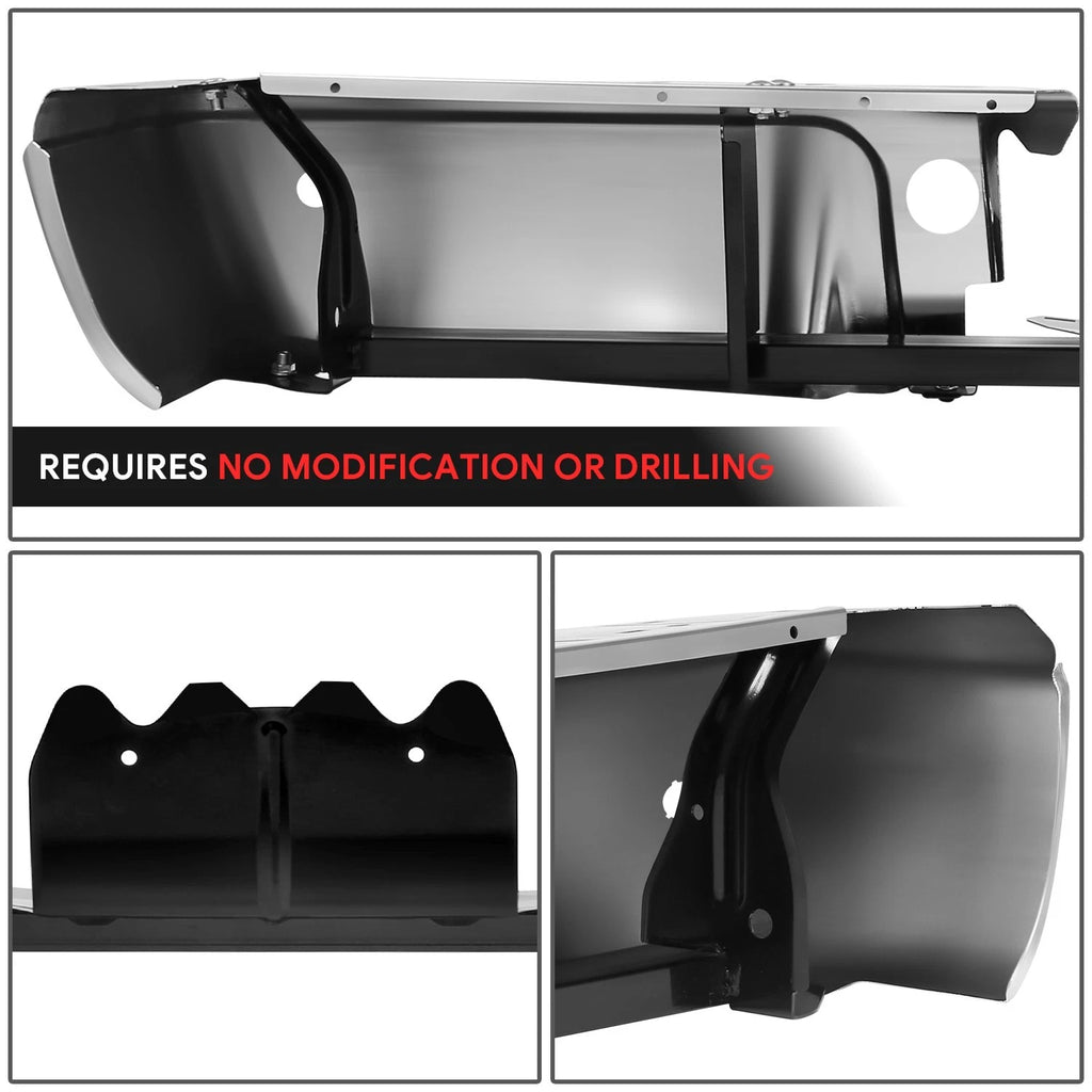 Chrome Rear Bumper Face Bar for Ford F-250 F-350 SD (2008–2016)
