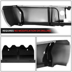 Chrome Rear Bumper Face Bar for Ford F-250 F-350 SD (2008–2016)