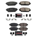 PowerStop Z23 Carbon-Fiber Ceramic Brake Pads Kit for Mazda CX-3 (2016–2021)